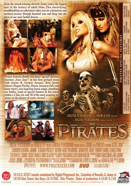 Back cover of Pirates