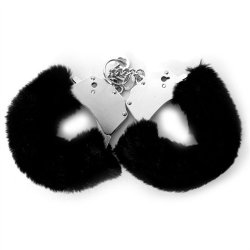 Fetish Fantasy Furry Cuffs - Black Sex Toy Fetish Fantasy Furry Cuffs - Black Sex Toy
