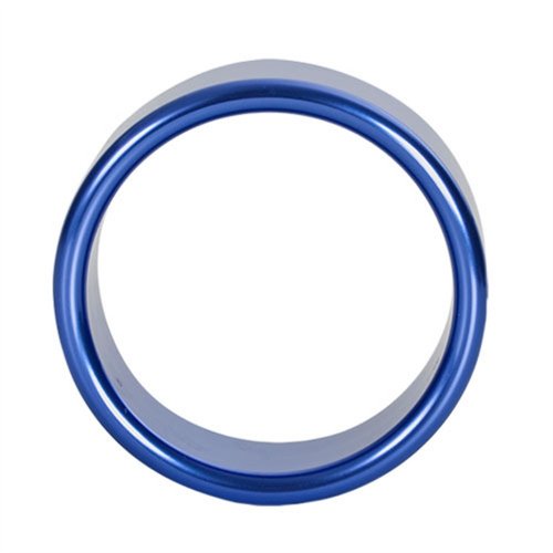 Titanmen Metal Cock Ring Xtra Thick Size 40 Mm Blue Sex Toys At