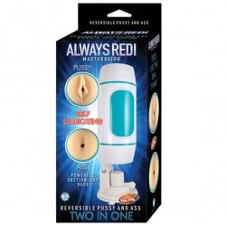 Always Redi Pussy & Ass Masturbator with Suction Cup Base Always Redi Pussy & Ass Masturbator with Suction Cup Base Boxcover