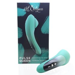 Hot Octopuss Pulse Queen Vibrator - Aqua Sex Toy