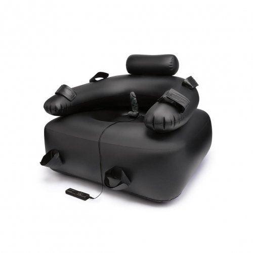 WhipSmart Inflatable Bondage Chair with Mountable Vibrating 6