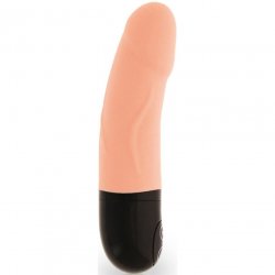 Dorcel Real Vibration S 7-function Silicone G-Spot Vibrator - Flesh Sex Toy Dorcel Real Vibration S 7-function Silicone G-Spot Vibrator - Flesh Sex Toy