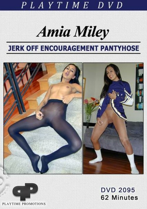 Amia Miley Jerk Off Encouragement Pantyhose
