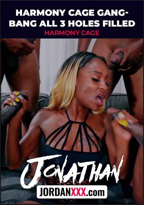Harmony Cage GangBang All 3 Holes Filled