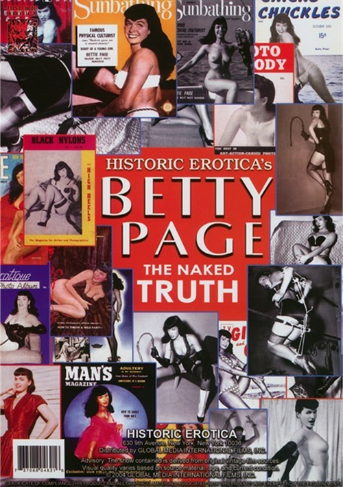 Betty Page: The Naked Truth | Historic Erotica | Adult DVD Empire