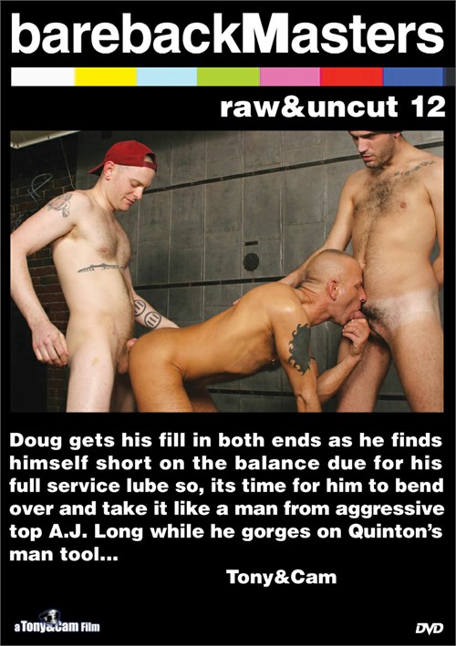 Bareback Masters: Raw & Uncut 12 Boxcover