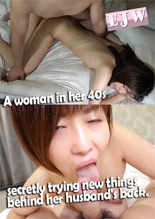 A woman in her 40s secretly trying new things behind her husband's back