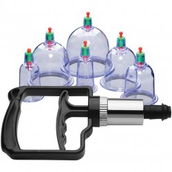 Master Series: Sukshen 2.0 - 6 Piece Cupping Set - Clear Boxcover