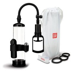Size Up Vibrating Trigger Penis Pump Set Size Up Vibrating Trigger Penis Pump Set Boxcover