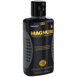 Trojan Magnum Water-Based Personal Lubricant - 4.5oz Trojan Magnum Water-Based Personal Lubricant - 4.5oz Boxcover