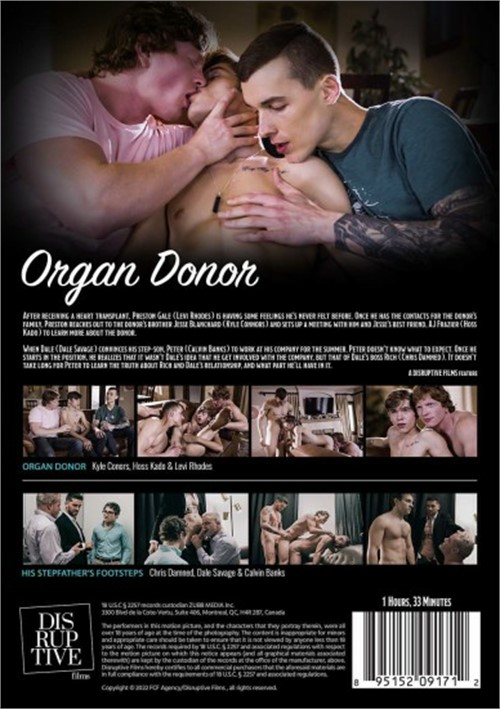 500px x 709px - Organ Donor | Disruptive Films Gay Porn Movies @ Gay DVD Empire