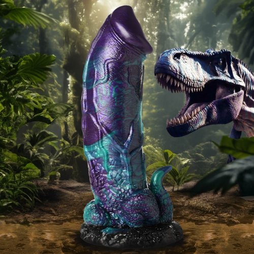 Dinosaur Porn Captions - Creature Cocks XL Dino Dick Silicone Dildo | Sex Toys & Adult Novelties @  Porn Parody Store