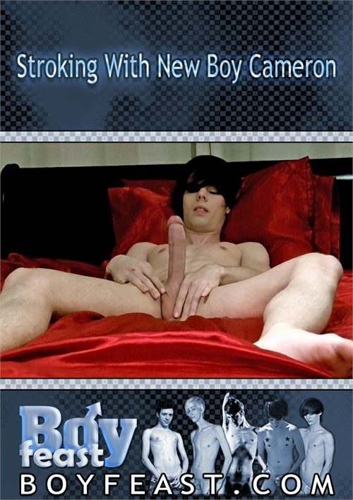 Stroking with New Boy Cameron Boxcover