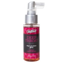 Good Head Deep Throat Spray - Strawberry Boxcover