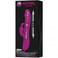 Pretty Love - Natural Motion 7 Function Rabbit - Purple Pretty Love - Natural Motion 7 Function Rabbit - Purple Boxcover