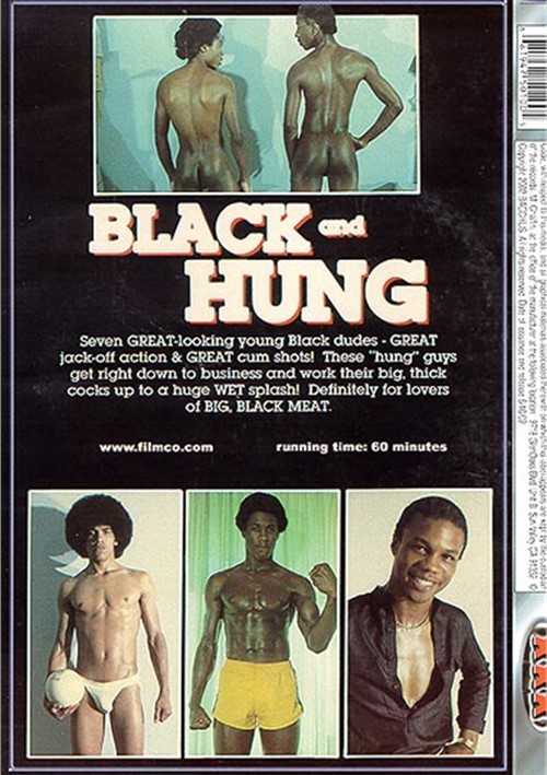 Big Black Hung Cocks - Rent Black And Hung | Bacchus Porn Movie Rental @ Gay DVD Empire