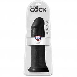 King Cock: 12" Cock - Black Sex Toy King Cock: 12" Cock - Black Sex Toy