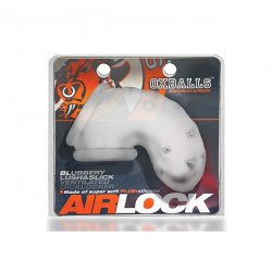 Oxballs Airlock Air-Lite Vented Chastity - Clear Ice Oxballs Airlock Air-Lite Vented Chastity - Clear Ice Boxcover