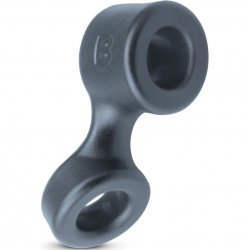 Boner: Boners Cock Ring And Ball Stretcher - Grey Boner: Boners Cock Ring And Ball Stretcher - Grey Boxcover