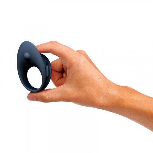 Element Cr Vibrating Silicone Cock Ring Slate Sex Toys And Adult