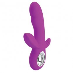 Pretty Love - Humphrey Bendable Front & Back Rabbit - Fuchsia Pretty Love - Humphrey Bendable Front & Back Rabbit - Fuchsia Boxcover