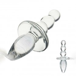Glas Titus Beaded Butt Plug Glas Titus Beaded Butt Plug Boxcover