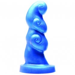Tantus Hookah Super Soft Silicone Dildo - Rockabilly Blue Tantus Hookah Super Soft Silicone Dildo - Rockabilly Blue Boxcover