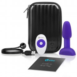 B-Vibe Petite Rimming Plug - Purple Sex Toy B-Vibe Petite Rimming Plug - Purple Sex Toy
