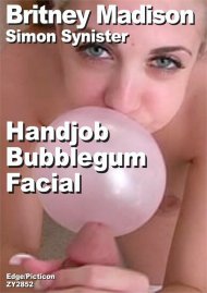 Britney Madison & Simon Synister Handjob Bubblegum Facial Collector Scene Boxcover