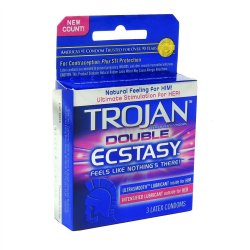 Trojan Double Ecstasy - 3 pack Trojan Double Ecstasy - 3 pack Boxcover