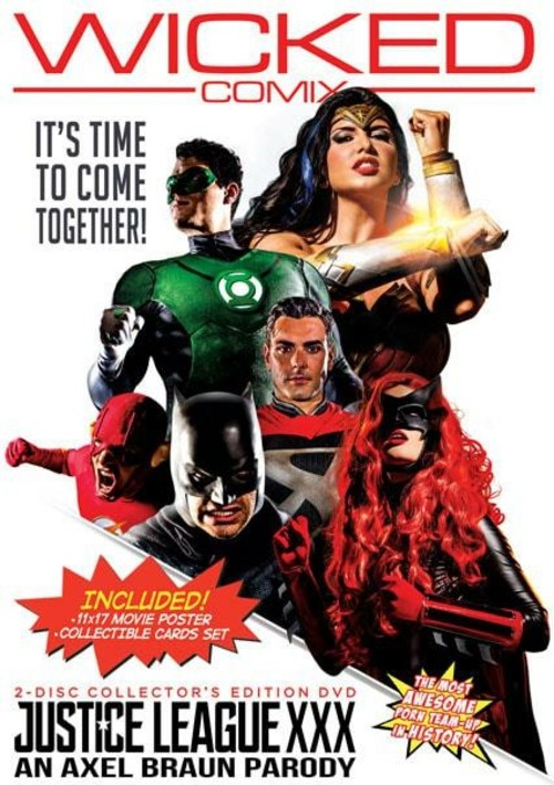 500px x 709px - Justice League XXX: An Axel Braun Parody (2017) | Wicked Pictures | Adult  DVD Empire