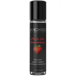 Wicked Aqua Starwberry - 1 oz. Sex Toy Wicked Aqua Starwberry - 1 oz. Sex Toy