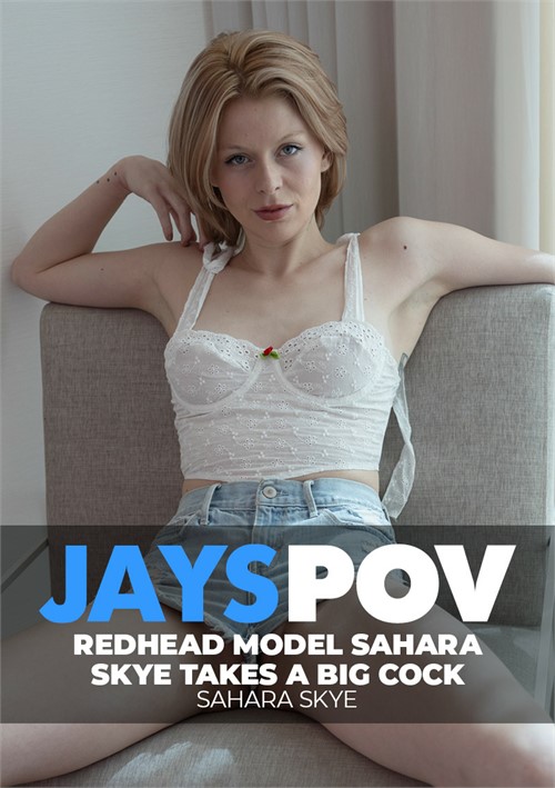 Redhead Model Sahara Skye Takes a Big Cock Boxcover