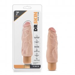 Dr. Skin 7" Cock Vibe 9 - Beige Dr. Skin 7" Cock Vibe 9 - Beige Boxcover