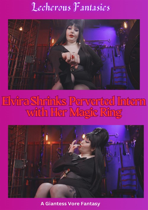 Elvira Shrinks Perverted Intern with Her Magic Ring