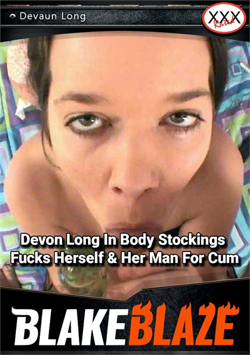 Devon Long In Body Stockings Fucks Herself &amp; Her Man For Cum