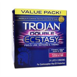Trojan Double Ecstasy - 24 pack Trojan Double Ecstasy - 24 pack Boxcover