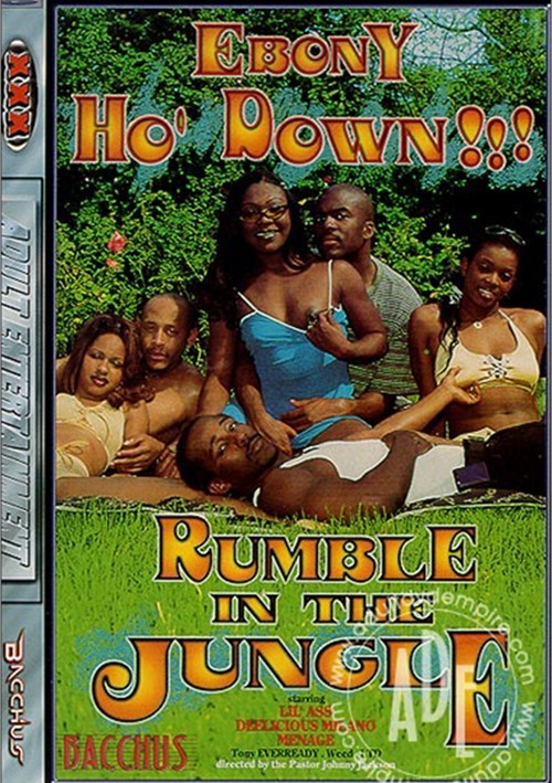 Ebony Jungle Porn - Ebony Ho' Down: Rumble In The Jungle (2002) | Bacchus | Adult DVD Empire