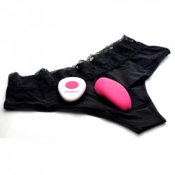 Playful Panties 10X Panty Vibe with Remote Control - Pink Playful Panties 10X Panty Vibe with Remote Control - Pink Boxcover