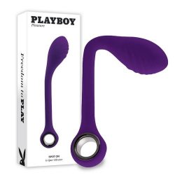 Playboy Pleasure Spot On G-Spot Vibrator - Purple Boxcover