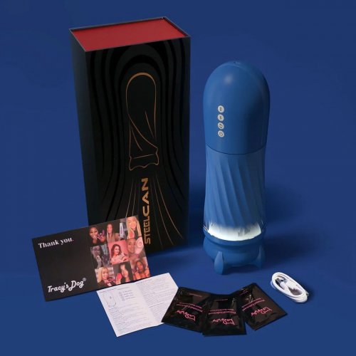 Tracy's Dog Steelcan Automatic Thrusting and Rotating Male Masturbator | Tracy's  Dog Toys @ TLAVideo.com