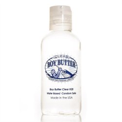 Boy Butter Condom Safe Personal Lubricant - Clear - 4oz Boy Butter Condom Safe Personal Lubricant - Clear - 4oz Boxcover