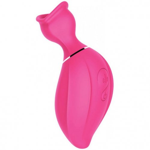 Bliss Allure Clitoral Suction Vibrator Magenta Sex