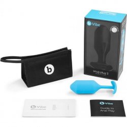 B-Vibe Snug Plug 3 - Teal B-Vibe Snug Plug 3 - Teal Boxcover