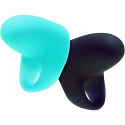VeDO Ayu Mini Finger Vibe Set - Tease Me Turquoise & Black VeDO Ayu Mini Finger Vibe Set - Tease Me Turquoise & Black Boxcover