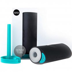 SenseMax SenseTube Vibrating Masturbator With VR Compatibility - Black Sex Toy SenseMax SenseTube Vibrating Masturbator With VR Compatibility - Black Sex Toy