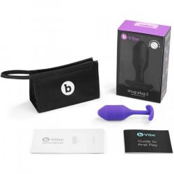 B-Vibe Snug Plug 2 - Purple B-Vibe Snug Plug 2 - Purple Boxcover