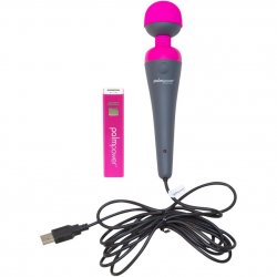 Palm Power Plug and Play Fuchsia Pink Massager Palm Power Plug and Play Fuchsia Pink Massager Boxcover