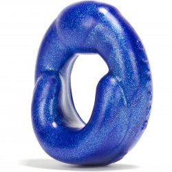Ox Balls Grip Silicone 1.5" Cockring - Blueballs Blue Sex Toy Ox Balls Grip Silicone 1.5" Cockring - Blueballs Blue Sex Toy